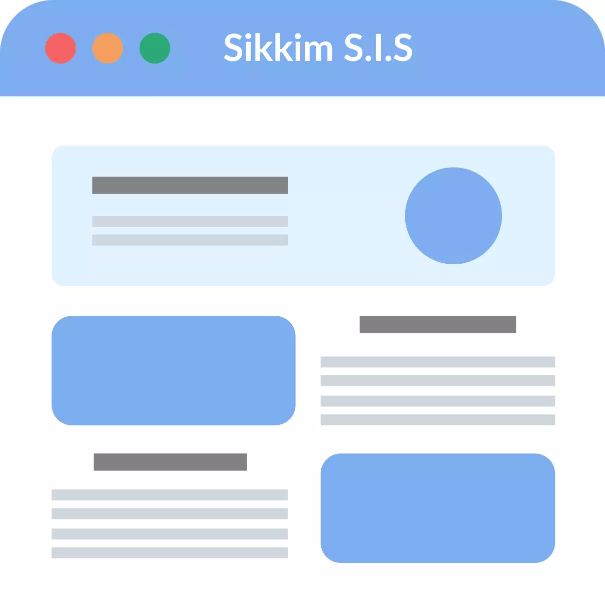 Sikkim S.I.S ui sketch